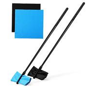 BESTonZON 2 Pcs Flute Cleaning Rods Instrument Cleaning Set with Assorted Colour Polishing Cloths and Swabs Plastic Material Smooth Surface for Flute Care by Enthusiasts