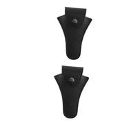 BESTonZON 2 Pcs Mouth Protector Horn Accessories Musical Instrument Protection Clarinet Mouthpiece Storage Bag Single Pouches Pocket Organizer Pouch Single Mouthpiece Pouches Cowhide Black