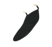 BESTonZON 2 Pcs Violin Chin Rest Violin Stand Violin Shoulder Holder Violin Tuner Violin Chinrest Cover Violin Shoulder Cushion Violin Accessory Violin Practice Chin Rest Rubber Black