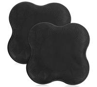 BESTonZON 2 Pcs Yoga Knee Pads Non Slip Yoga Kneeling Mat for Elbows Knees and Wrists Comfortable Material Lightweight and Portable Exercise Mat for Various Workouts
