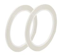 BESTonZON 2 Rolls of White Pvc Violin Finger Tape for Beginners, Fretboard Stickers Improving Finger Placement, Suitable for Viola and Cello Practice and Training Courses