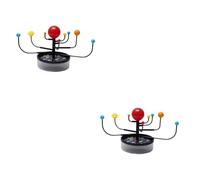 BESTonZON 2 Sets DIY Astronomical Science Planetary Model Educational Solar System for Premium Simple Assembly Great for Learning Decoration