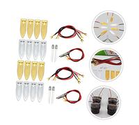 BESTonZON 2 Sets DIY Fruit Battery Science Experiment Kit with Zinc and Copper Pin Type for Educational Physics Learning and Power Generation Principles