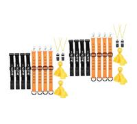 BESTonZON 2 Sets Football Referee Gear with Whistles Flags and Cards Complete Referee Kit for Soccer Training Durable and Lightweight Equipment for Sports Games