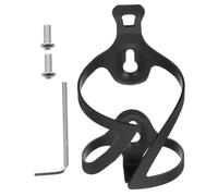 BESTonZON 2 Sets Lightweight Aluminum Bike Water Bottle Holders with Stable Easy Install Design Stylish Black Mountain Bicycle Bottle Cages for Outdoor Cycling Safety and Convenience
