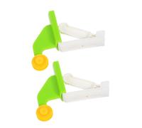 BESTonZON 2 Sets Mechanical Pulley Blocks for Science Learning Table Clamp Pulley Roller Educational Crane Model System for Student Physics Experiments Smooth Design Easy Assembly Compact