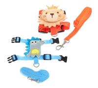 BESTonZON 2 Sets of Anti-Escaping Bunny Leash and Harness Portable PET Traction Kit for Small Pets Adjustable Rabbit Leash Comfortable Design