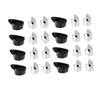 BESTonZON 2 Sets Pick Finger Cot Guzheng Electric Guitar Accessories Death Whistle Banjo Guitar Picks Ring Guitar Supply Finger Pick for Guitar Bass Guitar Stainless Steel Thumb Pick Cover