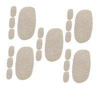 BESTonZON 20 Pcs Bridge Protection Pad Violin Supply Viola Replacement Bridge Pads Musical Equipment Accessories Instruments Accessories Musical Equipment Accessory Cello Protector Sheepskin