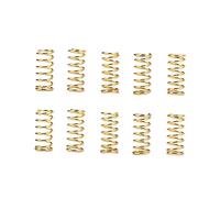 BESTonZON 200pcs Compression Springs Springs for Electric Guitar Tremolo Bridge Pickup Humbucker