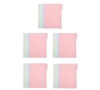 BESTonZON 20PCS A4 PP Colorful Index Dividers Binder Tabs Set, Replaceable Professional Tab Dividers for School Supply, Office Organization with Pastel Macaron Colors