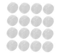 BESTonZON 20pcs DIY Plastic Rattle Inserts for Crochet Easy Installation Sound Making Parts for Handmade Dolls Compact Noise Maker for Craft Projects and Parent Activities