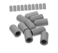 BESTonZON 20pcs Drumstick Caps Silicone Drum Mute Tips for Noise Reduction Rhythm Practice - Drumstick Accessories for Silent Drum Practice the Go