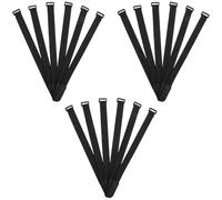 BESTonZON 20pcs Extinguisher Accessories Mount Straps Black Stretch Fabric Easy Installation Versatile Design for Boats and Larger Facilities Safety