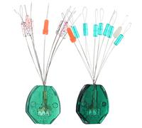 BESTonZON 20Pcs Fishing Bobber Stops Set Professional Float Stoppers for Fishing Line for Streams Rivers and Lakes Lightweight and Practical