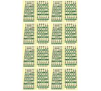 BESTonZON 20pcs Guitar Fretboard Sticker Map Learn Guitar Notes Fretboard Labels Easy Install for