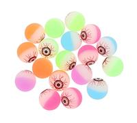 BESTonZON 20pcs Halloween Eyeball for Scary Party Favors Glow Props Creepy Decoration for Halloween Parties Fun Goodie Bag Fillers Random Color