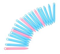 BESTonZON 20pcs Magnetic Drawing Pens for Doodle Board Replacement Stylus with Non-slip Grip Wear-resistant Flexible Tips Random Colors Random Color