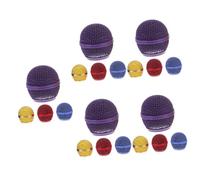 BESTonZON 20pcs Microphone Cover Mesh Grills for Easy Replacement Cleaning Performance by Reducing Noise Upgrades Aesthetic Appeal for Wired Wireless Microphones