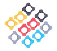 BESTonZON 20pcs Microphone Rubber Rolling Ring Handheld Microphone Protection Ring for Karaoke and Rolling Prevents Slipping and Falling