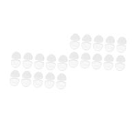 BESTonZON 20pcs Months Bibs Dummies Protective Box Holder Box Container Newborn Nappies