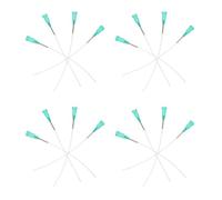 BESTonZON 20pcs Parrot Feeding Tools Bird Feeding Tube Soft Silicone Hose for Parakeet Budgies Small Animals Funnel Ends