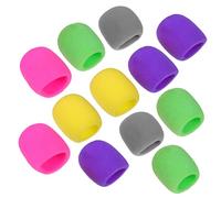 BESTonZON 20pcs Pop Filter Mic Covers Thick Microphone Shields for Ktv Handheld Microphone Sponge Covers