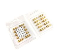 BESTonZON 20pcs Small Electric Grinding Chuck Rotary Tool Collet Brass Collet for Accessories Use Drill Accessories in Woodworking Projects