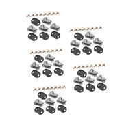 BESTonZON 20pcs Snare Drum Lug Connector Replacement Reusable Ear Hooks for Drum Lugs Claw Hooks Accessories