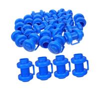 BESTonZON 20pcs Trampoline Pole Caps Plastic Tube End Covers Durable Enclosure Post Accessories Replacement Caps for Indoor Outdoor Trampolines Fit