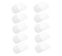 BESTonZON 20pcs Transparent Table Tennis Racket Cover Protective Film Wear Resistant Non Adhesive Paddle Protector for Stable Grip and Rubber Surface Shield Portable Racket Protection