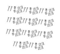 BESTonZON 20sets Electric Guitar String Buckle Lock Buckles for Guitar Setup Tools Simple Design for Secure String Fastening