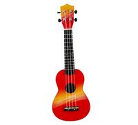 BESTonZON 21 Inches Ukulele for Beginners Creative Hand Drawn Instrument Small Guitar for Boys and Girls Musical Toy for Adults