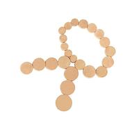 BESTonZON 23pcs Oboe Cork Pads Set Premium Sound Hole Gasket Repair Parts for Wind Instruments and Odorless Replacement for Worn Out Pads Great Elasticity and Air Tightness
