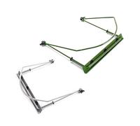 BESTonZON 24 Hole Harmonica Holder Jaw Harp Neck Rack Sturdy Metal Harp Rack for Hands Playing