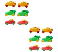 BESTonZON 24 pcs Colorful Balloon Car DIY Educational Vehicle for Fun Science Experiment for Boys and Improves Coordination and Imagination Safe Design with Smooth Surface Random Color