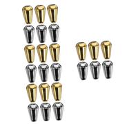 BESTonZON 24pcs Guitar Toggle Caps Knob Caps for Electric Guitar Parts Replaceable Tip Guitar Toggle Knob for Switch Upgrades