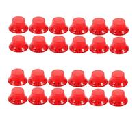 BESTonZON 24pcs Guitar Volume Knob Replacement Bass Control Knob for Electric Guitar Turn Caps Volume Control for Sound