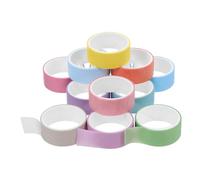 BESTonZON 24Pcs Japanese Washi Tape Set 12 Colors X 2 Rolls (15Mm X 2M) Masking Tape for DIY Crafts Scrapbooking Wrapping Journaling Decorative Adhesive for Planners and Party Decorations