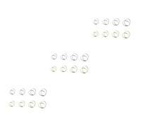 BESTonZON 24pcs Tortex Guitar Picks Replacement Metal Thumb and Finger Plectrums for Guitar Players