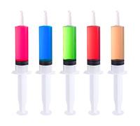 BESTonZON 25 Pack Syringes - 60ml Party Syringes with Caps - Durable Reusable for Halloween, Christmas, Birthday and Bachelor Parties… (XL)
