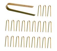 BESTonZON 25Pcs Bamboo Tweezers Lightweight Fine Motor Skill for Early Learning Development Hand-Eye Coordination Practice Safe Educational Tongs for Boys
