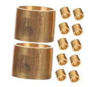 BESTonZON 25pcs Copper Pool Cue Tips Ferrules Precision Replacement Parts for Snooker Billiard Cues Enhanced Grip Protection for All Skill Levels