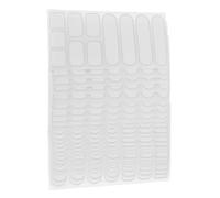 BESTonZON 264pcs Handwritten Labels for Kitchen Organizing Removable Self-Adhesive Stickers for Food Container Storage Writable Blank Labels for Jars and Containers for Pantry and Freezer