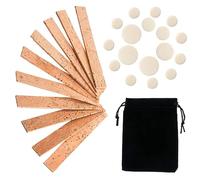 BESTonZON 27pcs Cork Chip Musical Instrument Accessories for Clarinet for Repairing and Maintaining Clarinet Parts