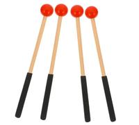 BESTonZON 2pairs Performance Drumsticks Xylophone Mallets Marimba Mallets Stick for Boys and Girls Adults Musicians
