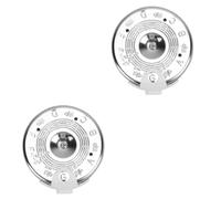 BESTonZON 2pcs 13 Bass Tuner Professional Pitch Pipe Tuning Tool Violin Tuner 13 Tone Tuning Tool for Guitar Pitch Pipe Tuner Guitar Tuner 13 Tone Round Tuner 13 Notes Pitch Tuner
