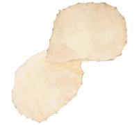 BESTonZON 2pcs 30cm Leather African Drum Covers Sheepskin Replacement Drumheads for Hand Drums and Djembe Drums Percussion Accessories