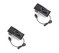 BESTonZON 2pcs 4 Acoustic Guitar Piezo Pickup Preamp Eq-7545r 4 Bands Guitar Equalizer Tuner for Amplification
