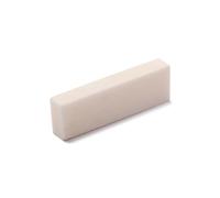 BESTonZON 2pcs Acoustic Guitar Nut Blank Real Bone Nut for Bass Ukulele Acoustic Electric Classical Guitar